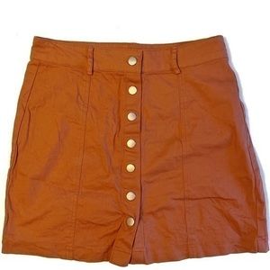 Favlux mini button down skirt